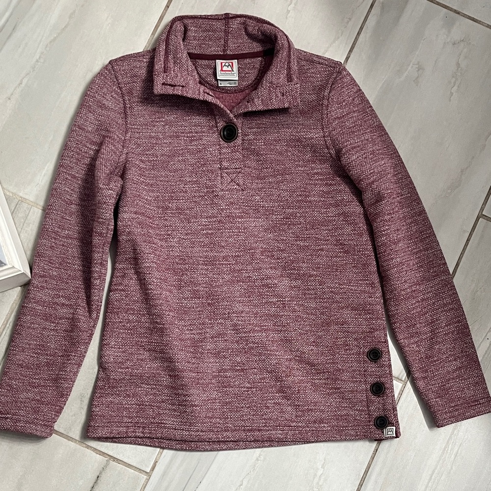 Avalanche Maroon Knit Sweater
